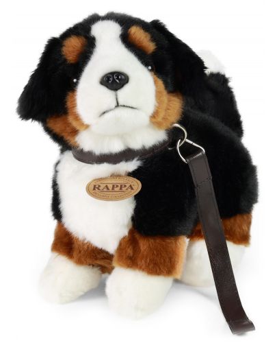 Плюшена играчка Rappa Еко приятели - Бернско планинско куче, 23 cm - 1