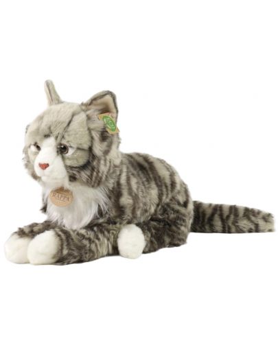 Плюшена играчка Rappa Еко приятели - Норвежка котка, 38 cm - 1