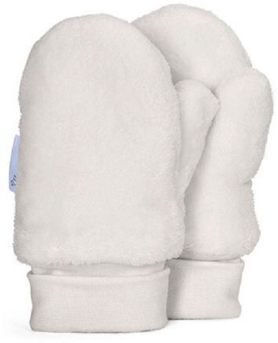 Плюшени детски ръкавици с един пръст Sterntaler - 12-18 месеца, в екрю - 1