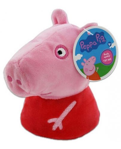 Плюшена играчка Peppa Pig - Прасенцето Пепа, 11 cm - 1