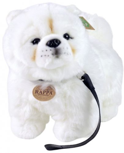 Плюшена играчка Rappa Еко приятели - Куче Чау Чау, с каишка, 30 cm - 1