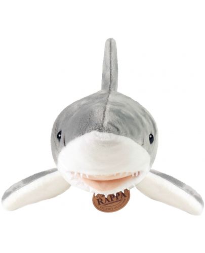 Плюшена играчка Rappa Еко приятели - Бяла акула, 51 cm - 3