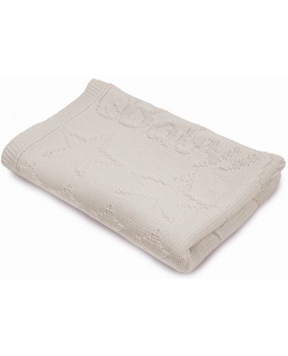 Плетено одеяло Baby Matex, 75 х 100 cm, екрю - 1