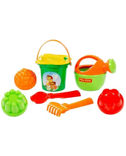 Плажен комплект Polesie Toys - 8 части, асортимент - 2