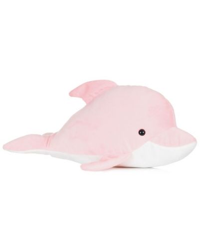 Плюшена играчка Fluffii - Делфин, розов - 1