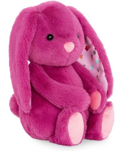 Плюшена играчка Battat - Зайче, 30 cm, розово - 3