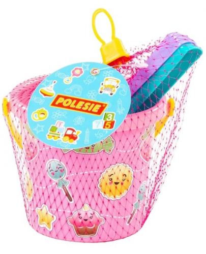 Плажен комплект Polesie Toys - 3 части, асортимент - 4