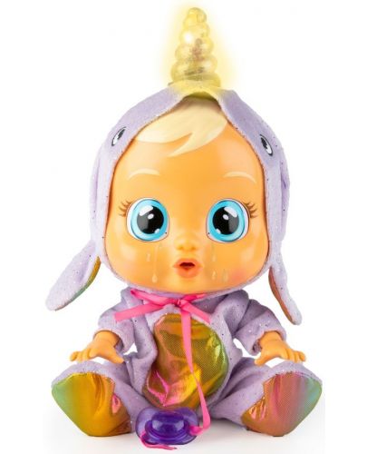 Плачеща кукла със сълзи IMC Toys Cry Babies Special Edition - Нарви, със светещ рог - 4