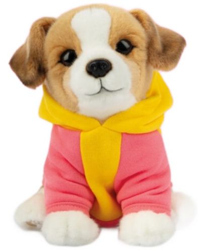 Плюшена играчка Studio Pets - Куче Джак Ръсел със суитшърт, Джаки, 23 cm - 1