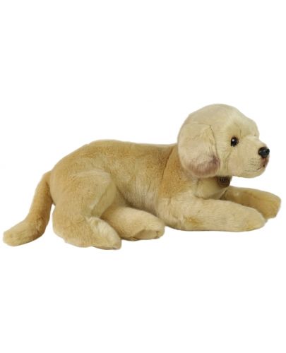 Плюшена играчка Rappa Еко приятели - Куче Лабрадор, легнало, 38 cm - 3