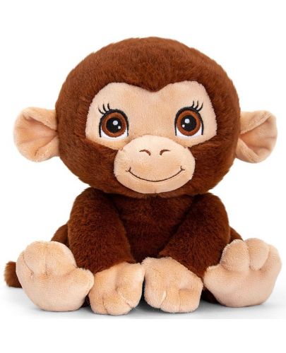 Плюшена играчка Keel Toys Keeleco Adoptable World - Маймунка, 16 cm - 1