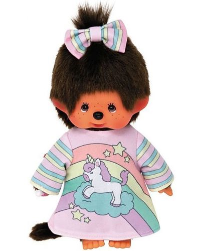 Плюшена играчка Monchhichi - Маймунка, Dreamy Girl, 20 cm - 1
