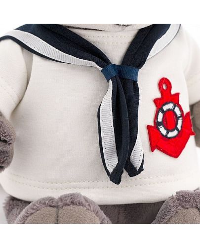 Плюшена играчка Оrange Toys Life - Енот Дени, с морско костюмче и шапка, 20 cm - 4