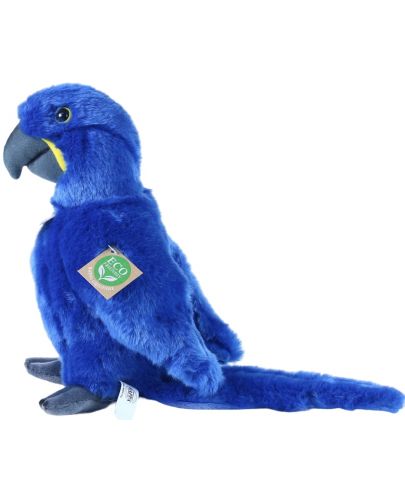 Плюшена играчка Rappa Еко приятели - Папагал синя Ара, 25 cm - 2