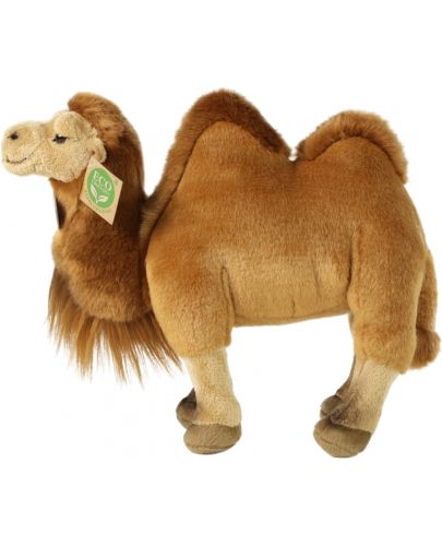 Плюшена играчка Rappa Еко приятели - Двугърба камила, стояща, 30 cm - 3