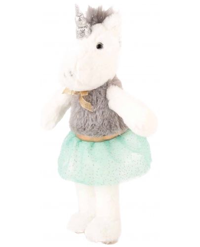 Плюшена играчка Амек Тойс - Еднорог с рокля, 27 cm - 1