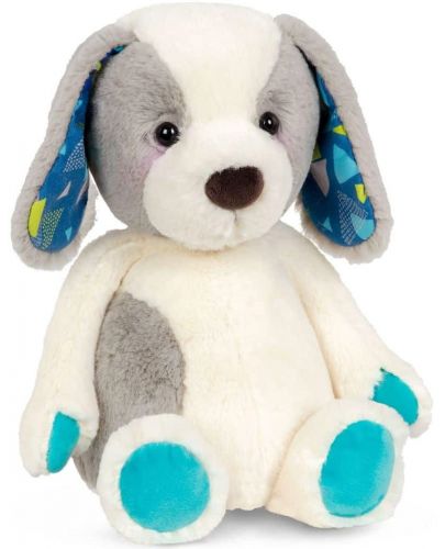 Плюшена играчка Battat - Куче, 30 cm, бяло - 1