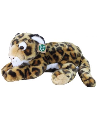 Плюшена играчка Rappa Еко приятели - Леопард, лежащ, 40 cm - 2