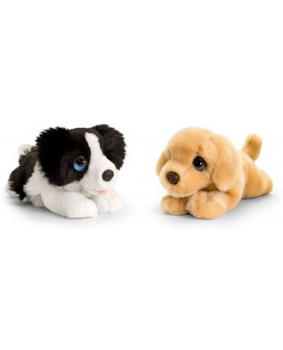 Плюшена играчка Keel Toys - Легнало кученце, 25 cm, асортимент - 6