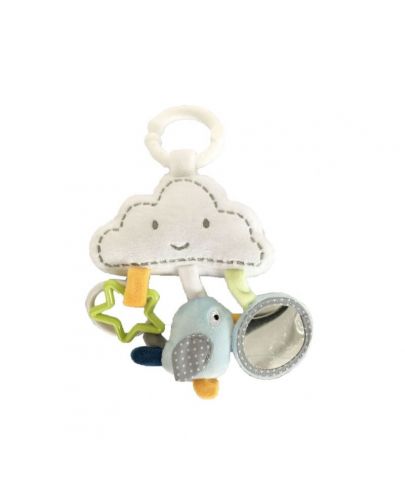 Плюшена бебешка играчка с дрънкалка Kikka Boo Clouds - 1