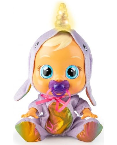 Плачеща кукла със сълзи IMC Toys Cry Babies Special Edition - Нарви, със светещ рог - 3