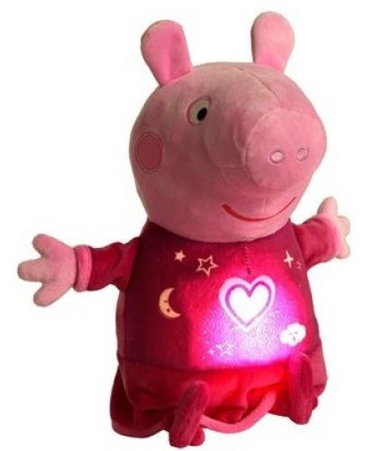 Плюшена светеща играчка Simba Toys Peppa Pig - Пепа, 25 cm - 3