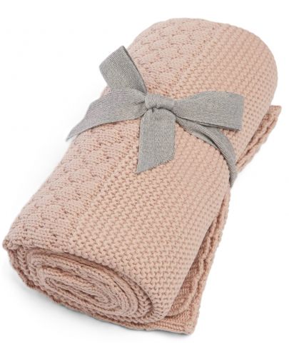 Плетено одеяло Mamas & Papas - Bubble Pink, 70 х 90 cm - 1