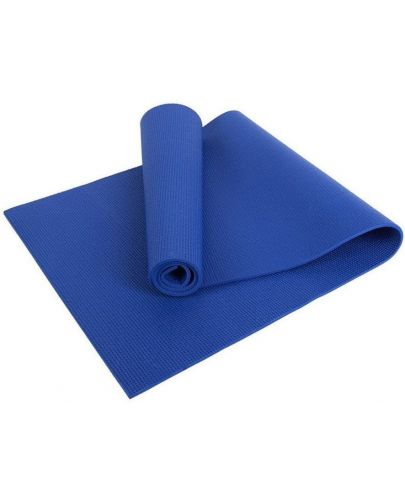 Постелка за йога Maxima - 173 x 61 x 0.4 cm, синя - 1