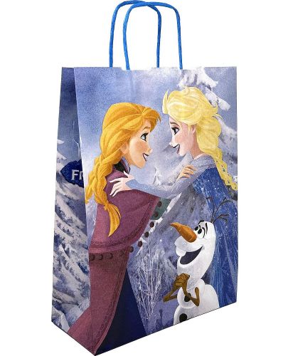 Подаръчна торбичка S. Cool - Frozen, Anna, Elsa and Olaf, L - 1