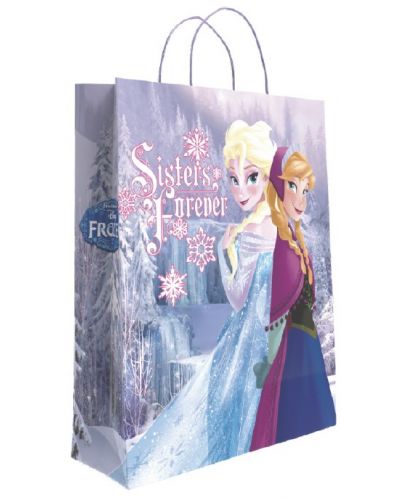 Подаръчна торбичка S. Cool - Frozen, Anna и Elza, XL - 1
