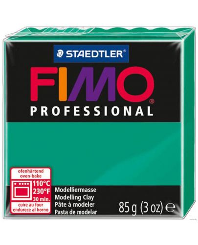 Полимерна глина Staedtler Fimo Prof,85g, зелен 500 - 1