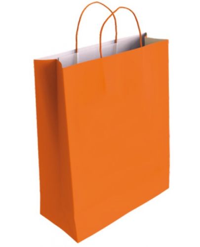 Подаръчна торбичка IPA - Крафт, оранжева, L - 1