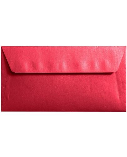 Пощенски плик Favini - DL, червен, 10 броя - 1
