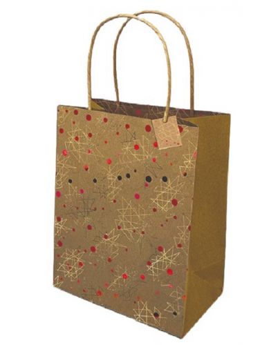 Подаръчна торбичка Mitama - 20 х 25 х 10 cm, с картичка, асортимент - 1
