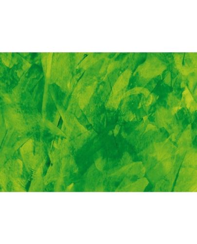 Подаръчна хартия Susy Card - Зелени мотиви, 70 x 200 cm - 1