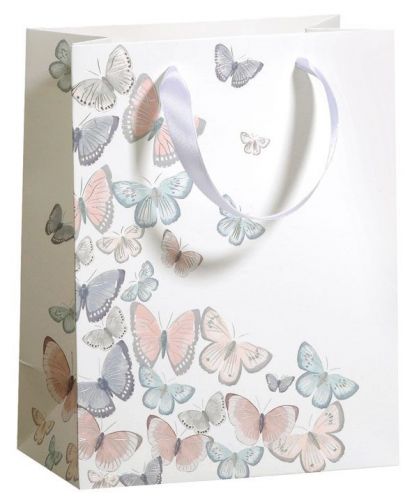 Подаръчна торбичка Zoewie  - Butterflies,  22.5 x 9 x 17 cm - 1