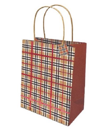 Подаръчна торбичка Mitama - 20 х 25 х 10 cm, с картичка, асортимент - 2