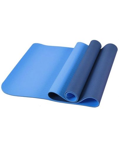 Постелка за йога Maxima - 182 х 61 х 0.6 cm, синя - 1