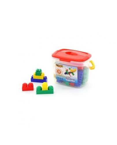 Polesie Toys Конструктор в кутия Super Mix 30 ел. - 1