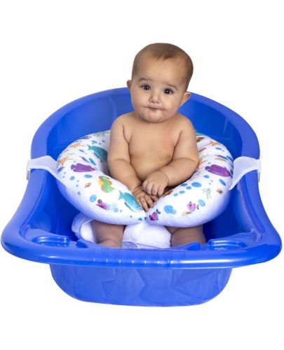 Подложка за къпане тип пояс Sevi Baby - Морски животинки - 4
