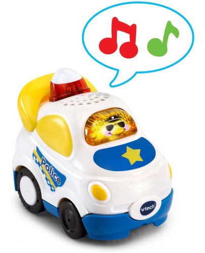 Детска играчка Vtech - Полицейска кола, радиоуправляема - 3