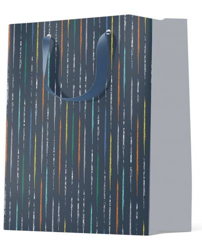 Подаръчна торба S. Cool - цветни черти, М, 12 броя - 1