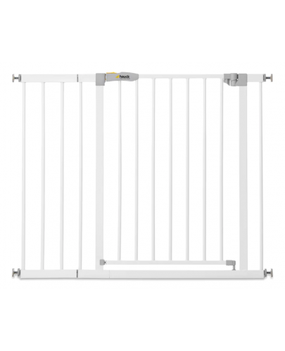 Предпазна преграда за врата Hauck - Open N Stop KD, 21 cm, бяла - 1