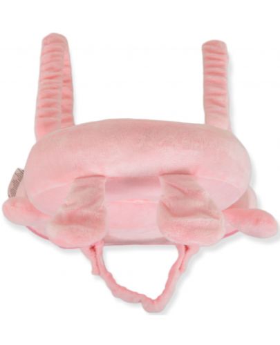 Предпазна възглавница за бебета Moni - Rabbit, розова - 4