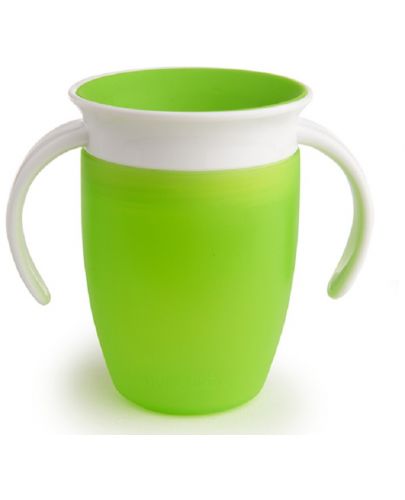Преходна чаша Munchkin Miracle 360° - 207 ml, зелена - 1