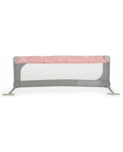 Преграда за легло Cangaroo - Лен, 130 cm, розова - 3