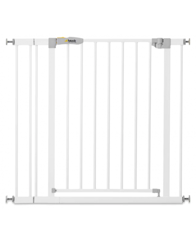 Предпазна преграда за врата Hauck - Open N Stop KD, 9 cm, бяла - 1