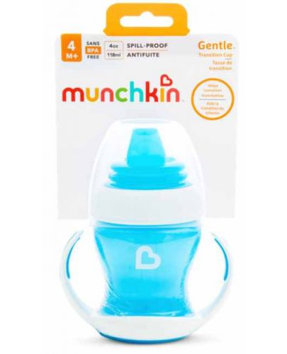 Преходна чаша Munchkin - 118 ml, Синя - 5