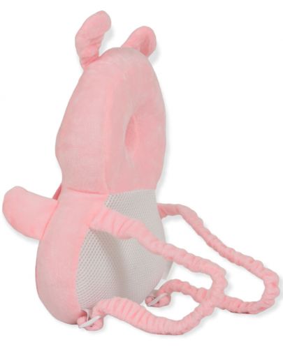 Предпазна възглавница за бебета Moni - Rabbit, розова - 1