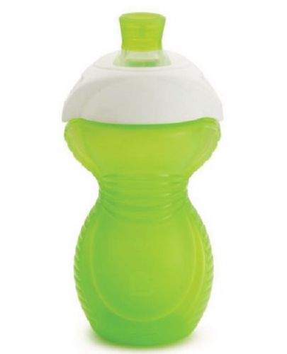 Преходна чаша с мек накрайник Munchkin - 296 ml, зелена - 1